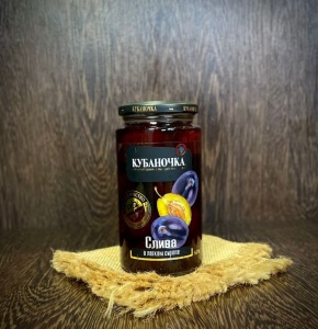 Сливы в сиропе 520 г 