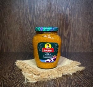 Икра из баклажанов по-балкански 350 г 