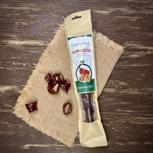 Чурчхела гранатовая с грецким орехом