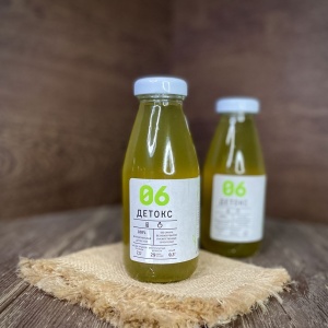 Сок детокс №6 (яблоко, сельдерей) 0,3 л