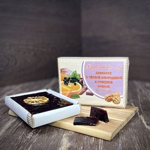 Сыр фруктовый апельсин с черной смородиной и грецким орехом 250 г